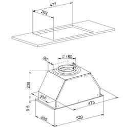 Groupe filtrant GHF545IX avec moteur 500 m3/h