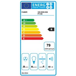 Hotte décorative STEELMAX 800 5513357 murale 730 m3/h