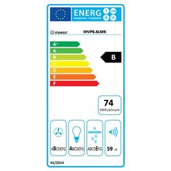 Hotte décorative IHVP6.6LMK murale 647 m3/h
