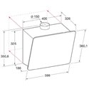 Hotte décorative IHVP6.6LMK murale 647 m3/h