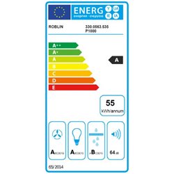 Hotte décorative 5629997 murale 700 m3/h