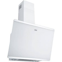 Hotte Evo Plus 470063 murale verre blanc / bandes inox 60 cm 720 m3/h