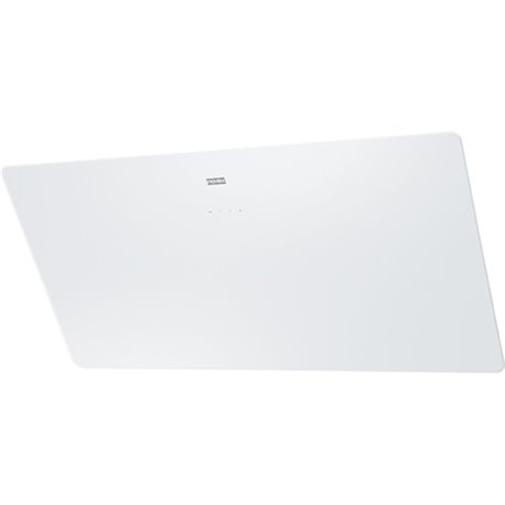Hotte Smart 614928 murale verre blanc 90 cm 700 m3/h
