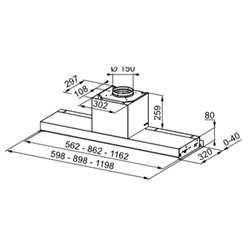 Groupe filtrant Style Pro 450713 avec moteur - 60 cm 650 m3/h