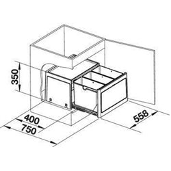 Botton Pro 60/3 517470 3 bacs 39 Litres Automatique