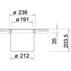 Solon 512471 1 bac 7 Litres