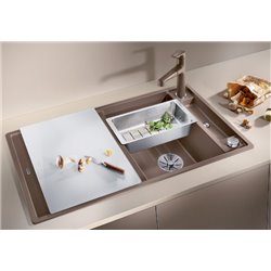 Planche en verre Axia III 234045 Axia III blanc 497x350 mm
