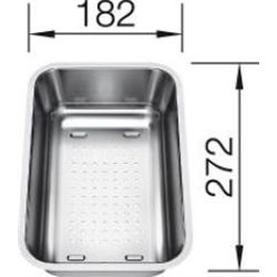 Vide-Sauce Inox P/Sona 6S  231178 272x 182 mm
