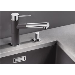 Tirette de commande 221336 Ronde Finish inox