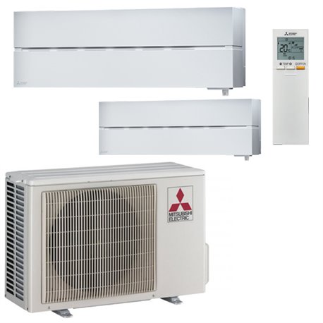 Design de luxe MXZ-2F42VF/1825/LNW, Tailles 18+25 Blanc Pur R32 Design de luxe MXZ-2F42VF/1825/LNW, Tailles 18+25 Blanc Pur R32
