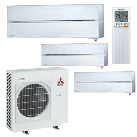 Design de luxe MXZ-3F68/252550/LNV, Tailles 25+25+50 Blanc Perle R32
