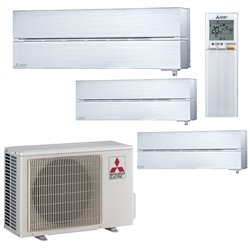 Design de luxe MXZ-4F80VF3/181850/LNV, Tailles 18+18+50 Blanc Perle R32