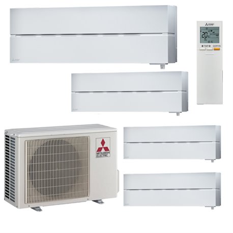 Design de luxe MXZ-4F72/25252550/LNW, Tailles 25+25+25+50 Blanc Pur R32 Design de luxe MXZ-4F72/25252550/LNW, Tailles 25+25+25+50 Blanc Pur R32