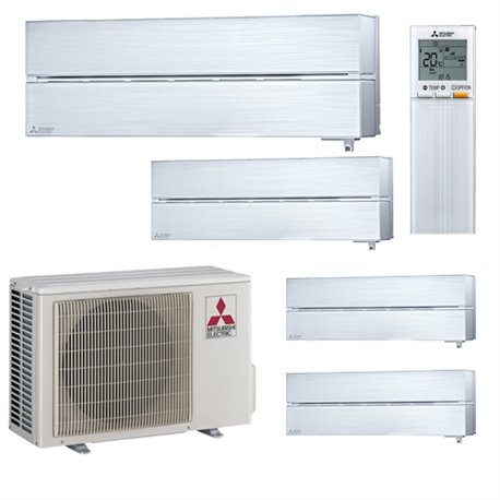 Design de luxe MXZ-4F72/25252550/LNV, Tailles 25+25+25+50 Blanc Perle R32 Design de luxe MXZ-4F72/25252550/LNV, Tailles 25+25+25+50 Blanc Perle R32
