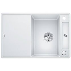 Evier Axia III 45 S-F Silgranit PuraDur 523202 Blanc Planche verre blanc
