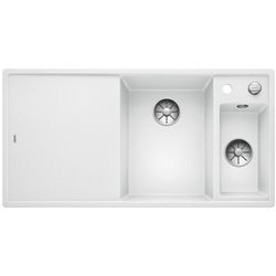 Evier Axia III 6 S 523477 Planche verre blanc Blanc