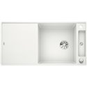 Evier Axia III XL 6 S-F Silgranit PuraDur 523529 Planche verre blanc Blanc