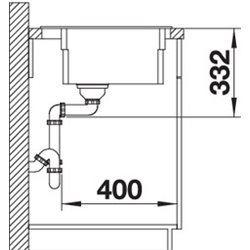 Evier Etagon 8 525893 780x510 mm Noir