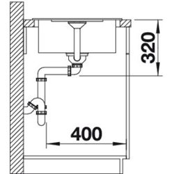 Evier Metra 45 S Compact  525913 Automatique Noir