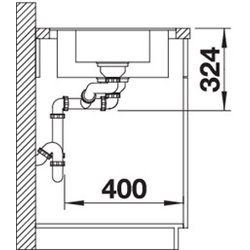 Evier Metra 6 S-F 525929 Noir 
