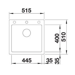 Evier Pleon 5 525951 Noir Manuel