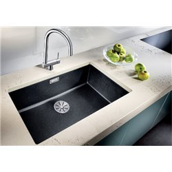 Evier Subline 700-U Silgranit 526001 730x460 mm Noir