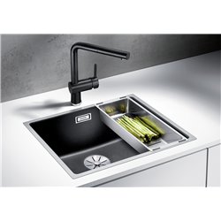Evier Subline 500-IF SteelFrame Silgranit 525997 Noir Manuel