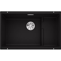 Evier Subline 700-U Level Silgranit 526003 Avec accessoires Noir