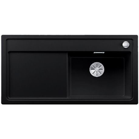 Evier Zenar XL 6 S Silgranit sans access. 526062 Egouttoir gauche Noir Evier Zenar XL 6 S Silgranit sans access. 526062 Egouttoir gauche Noir