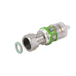 Raccord droit à sertir, écrou tournant, joint plat 7359GW321 32x3-1" 