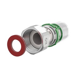 Manchon droit à sertir, écrou tournant 9359GW1612 16x2 - 1/2 