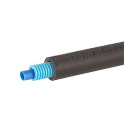 Couronne tube PER Betapex gainé isolé bleu 9009B B642001001 16x1,5 50 m