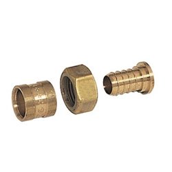 Raccord femelle à écrou tournant Eurocône à glissement A511004001 20x1,9 - 3/4''E 