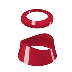 Kit de personnalisation pour tête thermostatique Senso R100087 Rouge 