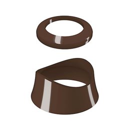 Kit de personnalisation pour tête thermostatique Senso R100091 Marron 