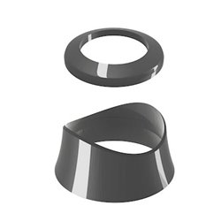 Kit de personnalisation pour tête thermostatique Senso R100081 Chromé 