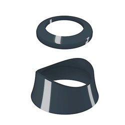 Kit de personnalisation pour tête thermostatique Senso R100092 Anthracite 