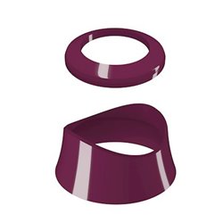 Kit de personnalisation pour tête thermostatique Senso R100085 Pourpre 