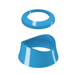 Kit de personnalisation pour tête thermostatique Senso R100090 Bleu 