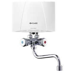 Chauffe-eau électrique instantané 3500 W thermostatique avec écran LCD et  pommeau de douche Booster Mini chauffe-eau instantané pour laver la cuisine  et la salle de bain : : Bricolage