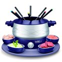 Service à fondue 8 personnes - Simply Invents EF3514 800 Watts bleu indigo