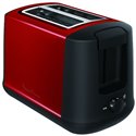 Grille-pain Rouge & Noir - Subito Select LT340D11 multi-fentes rouge et noir