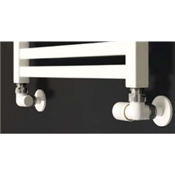Kit robinet coude intérieur VALKITSALVCU01 thermostatisable Blanc