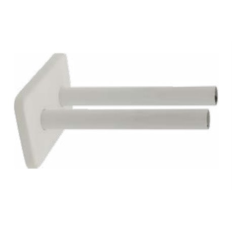 Kit cache-tubes rectangulaire VALKITCOPT5001 160 mm Blanc