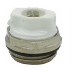 Purgeur ASIVAL03E Blanc/Chromé 1/2” orientable