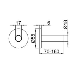 Kit cache-tubes rond VALKITCOPT16001 160 mm Blanc
