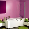 Pare-baignoire Ancomalin 8542315 Profilé Silver
