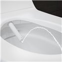 Abattant AquaClean Tuma Comfort 146.270.SI.1 blanc/verre fermeture ralentie