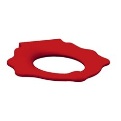Lunette d'abattant Bambini 573373000 rouge rubis standard