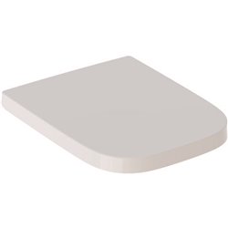 Abattant Renova Plan 500.692.01.1 blanc fermeture ralentie, charnières déclipsables